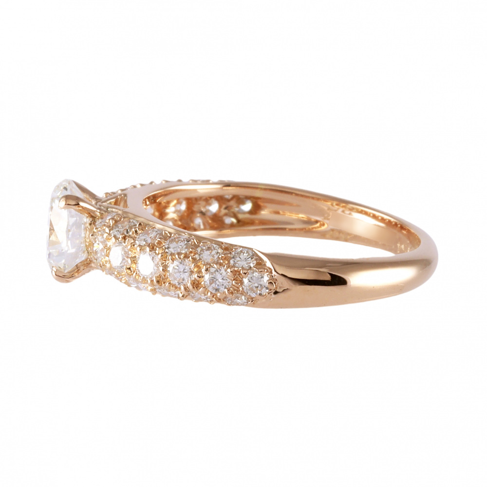 Van Cleef & Arpels K18PG Pink Gold Ring G