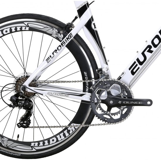 XC7000 Lightweight Adult Road Bike Aluminum Frame Regular High Rim 14 Speed Gear System Road Bicycle