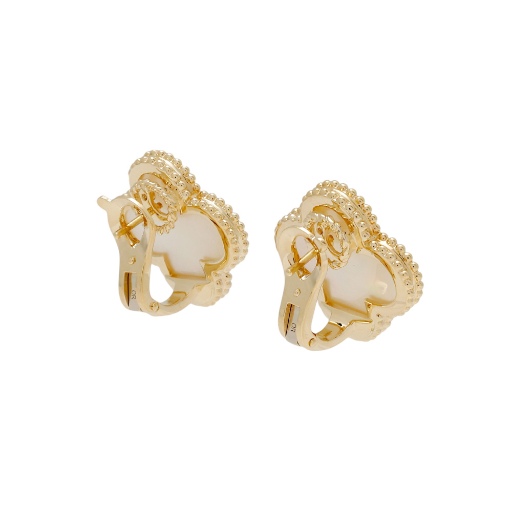 Van Cleef & Arpels Magic Alhambra Earrings 18K Yellow Gold VCARA43700
