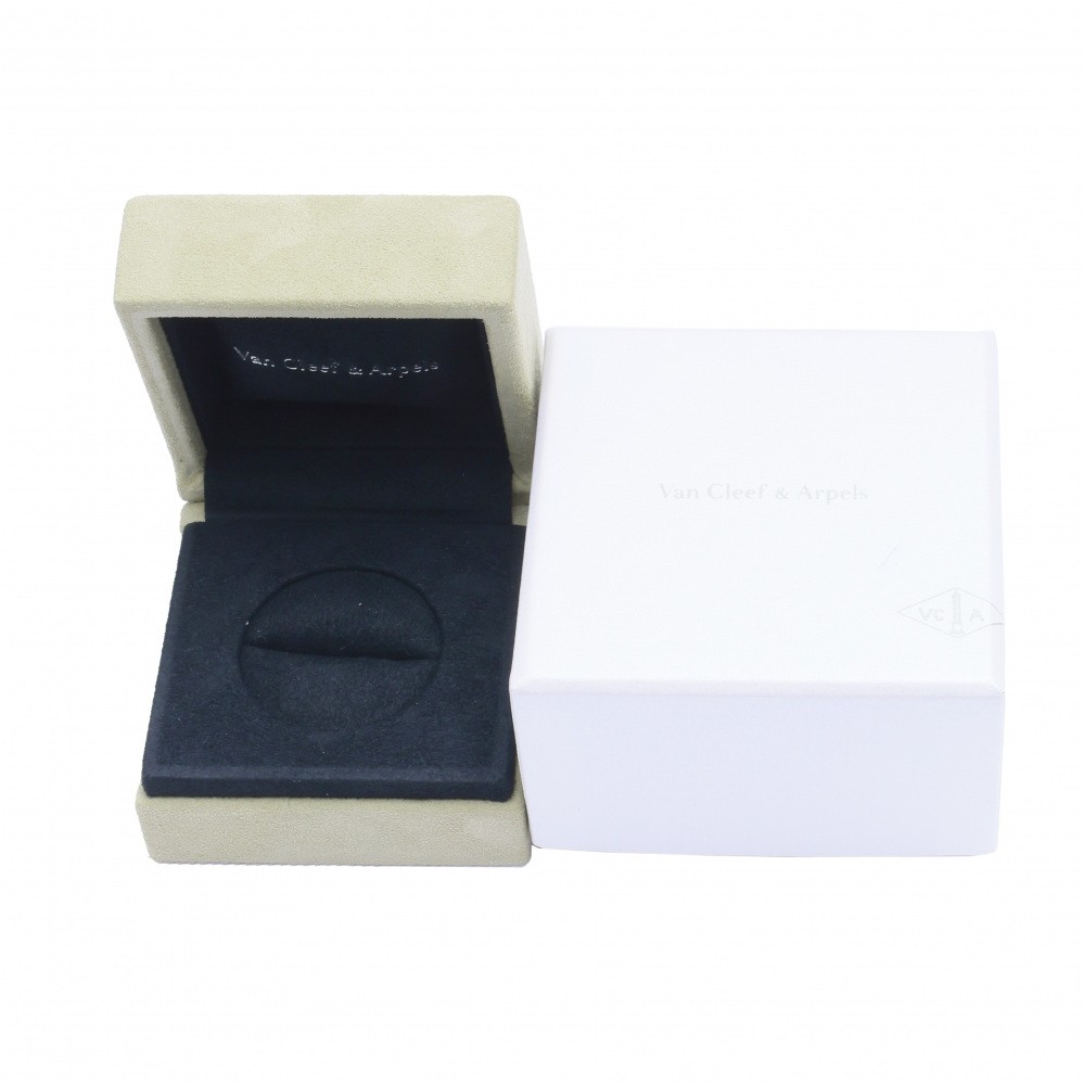 Van Cleef & Arpels Perlekruul Variations Ring 18K Rose Gold Carnelian