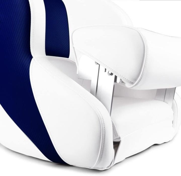 Premium Boat Seats | Two Tone Captain’s Bucket Boat Seats Model A
