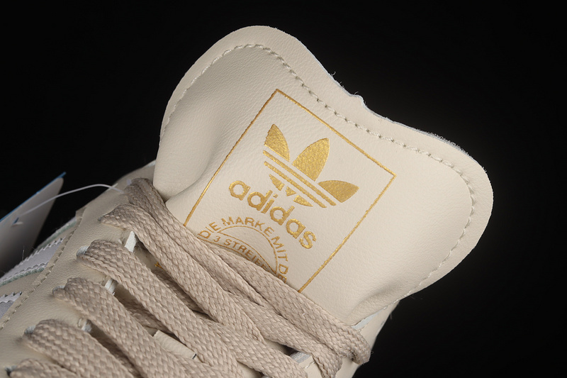 Adidas Samba Vegan Shoes Cloud White/Cloud White/Brown FW2432