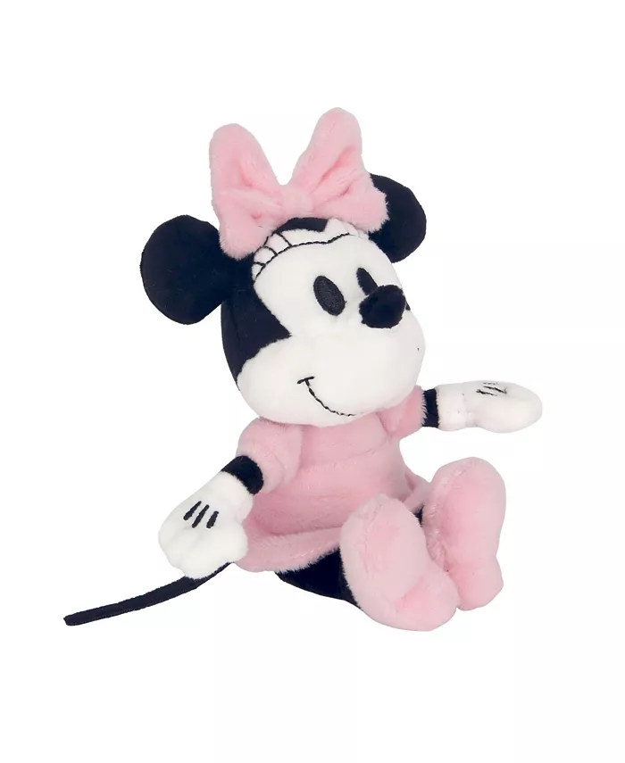 Lambs and Ivy Disney Baby Minnie Mouse Muslin Swaddle Blanket and Plush Gift Set