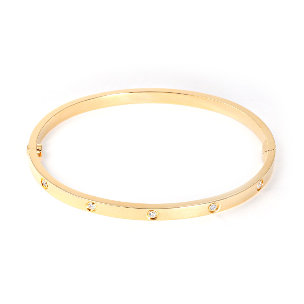 Cartier Love Sm Bracelet 18K Yellow Gold Diamond B6047800