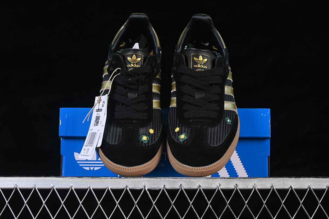 Adidas Samba Og Core Black/Gold Metallic/Gum IH1331