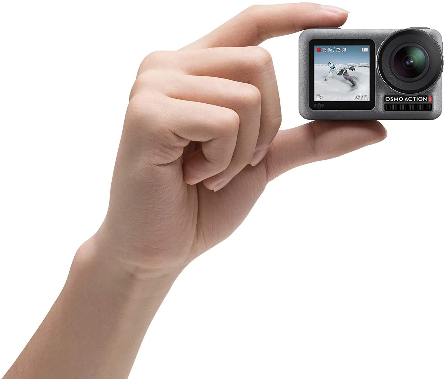 DJI Osmo Action with 2 Batteries (1300mAh) 4K HDR Waterproof Action Camera