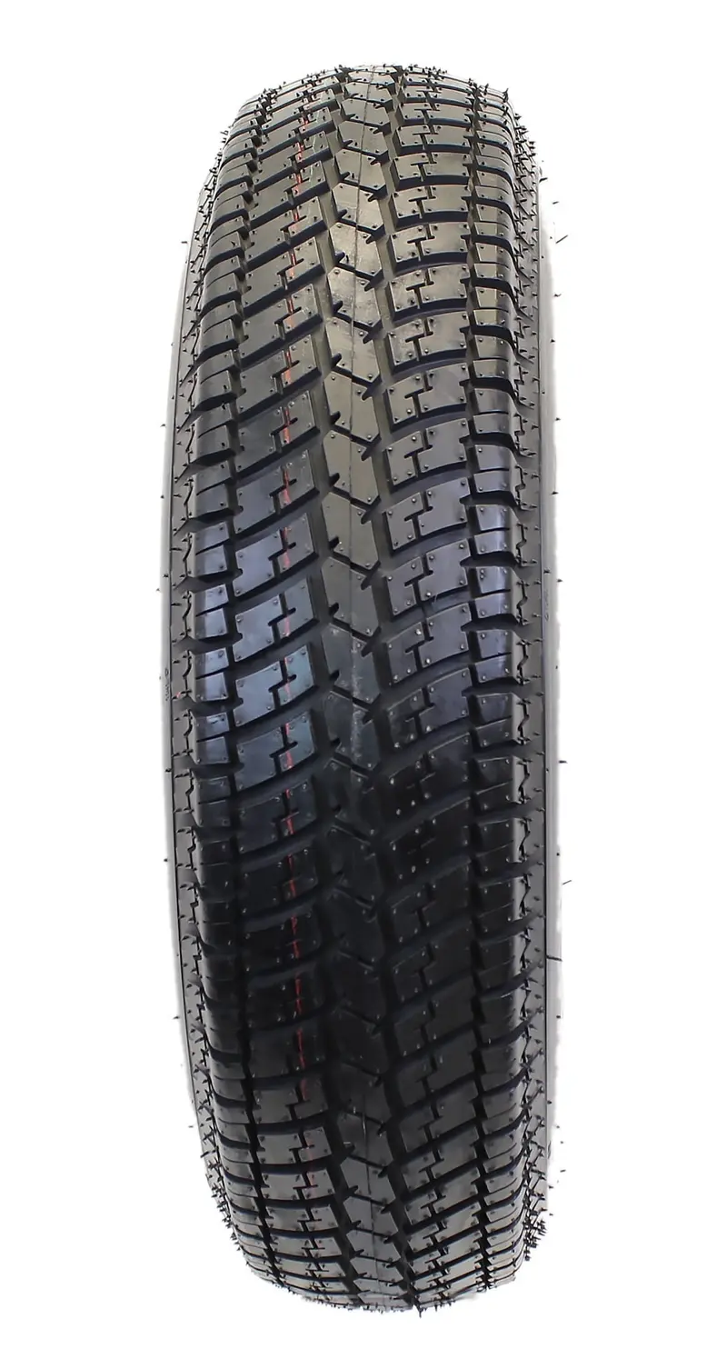 ST205/75D15 Trailer Tire Mounted on Silver 15-Inch 5-Lug Wheel – Load Range C