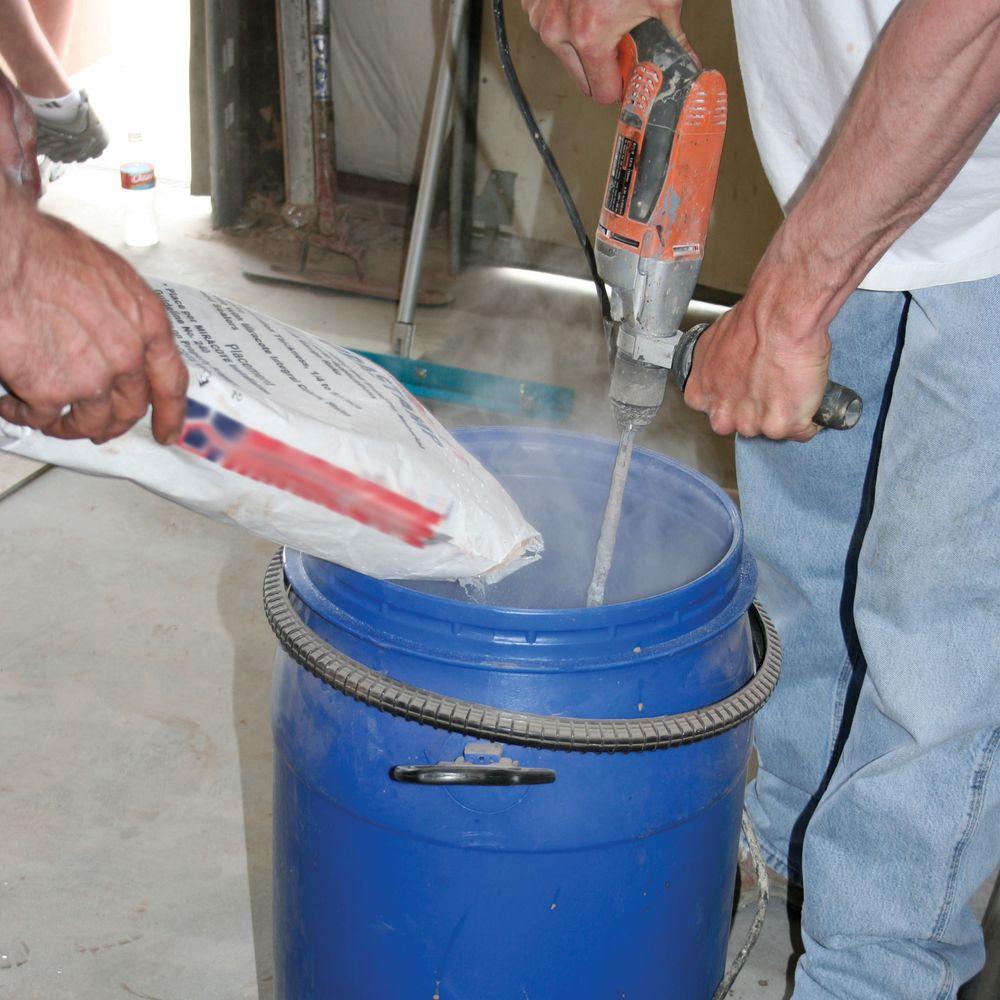 Kraft Tool Mixing Barrel w/Lid,15 gal,Plastic GG601