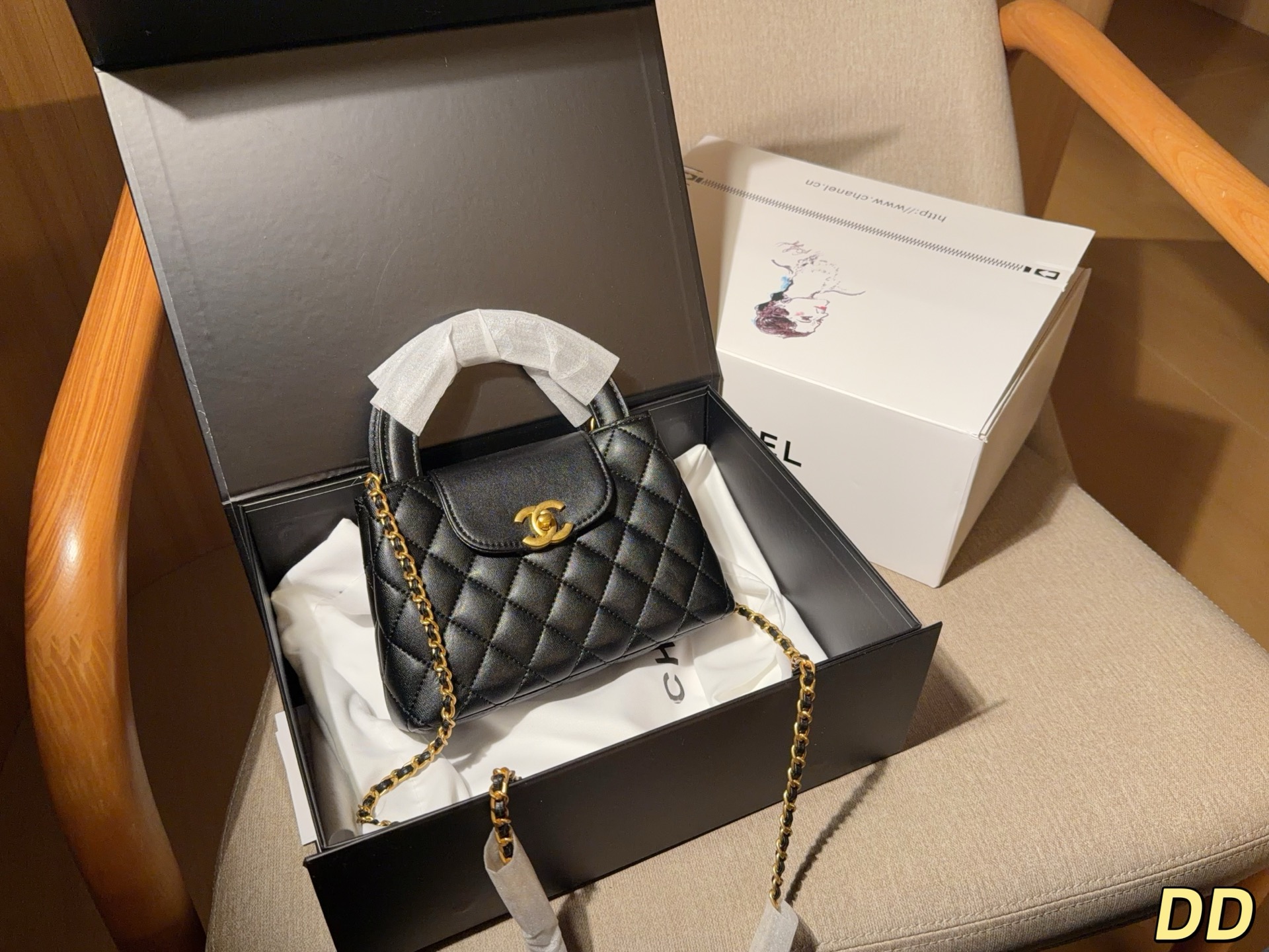 Chanel kelly quilted chain handbag - cnluxepick