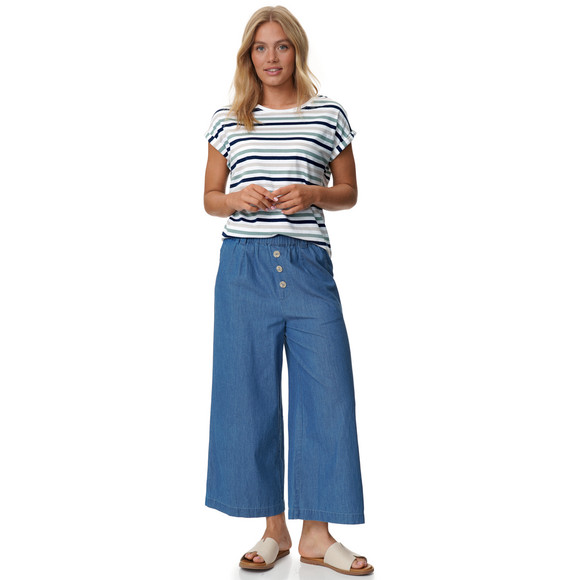 Gina Damen T-Shirt mit Streifen