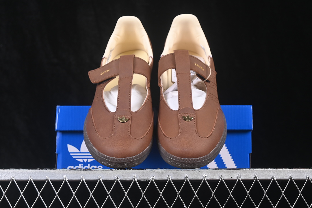 Adidas Samba Jane Mary Jane Lazy Life Shoes Coffee/Chocolate HP7130