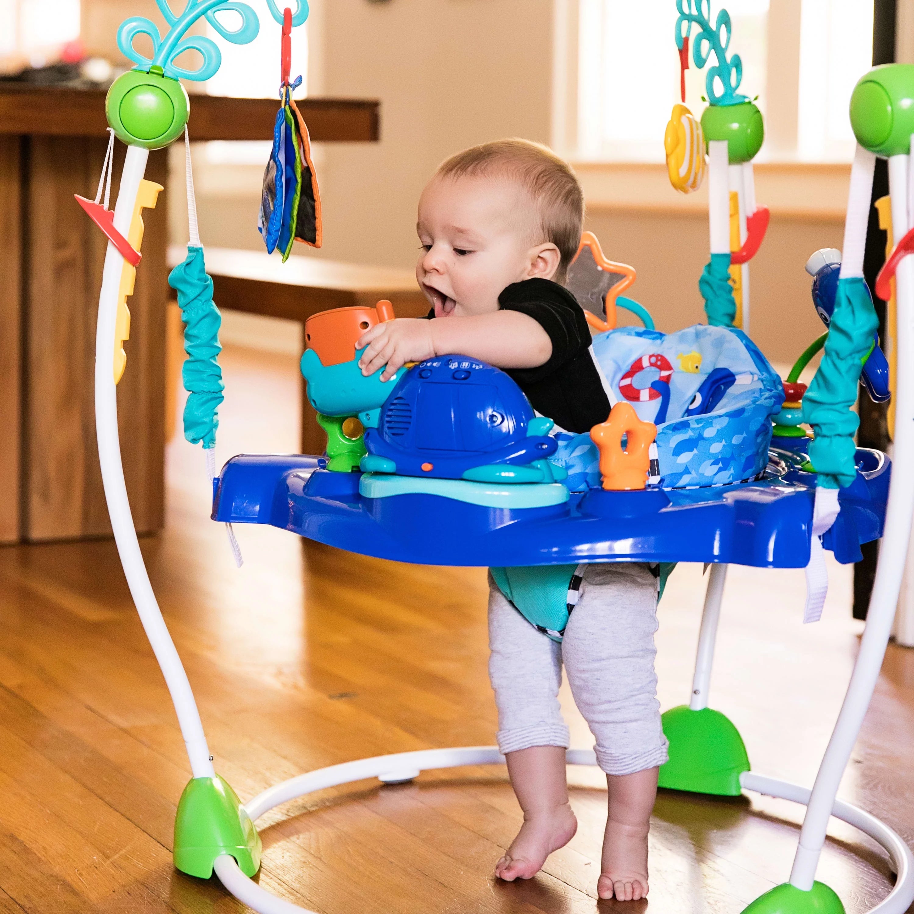 Baby Einstein Neptune’s Ocean Discovery Activity Center Jumper