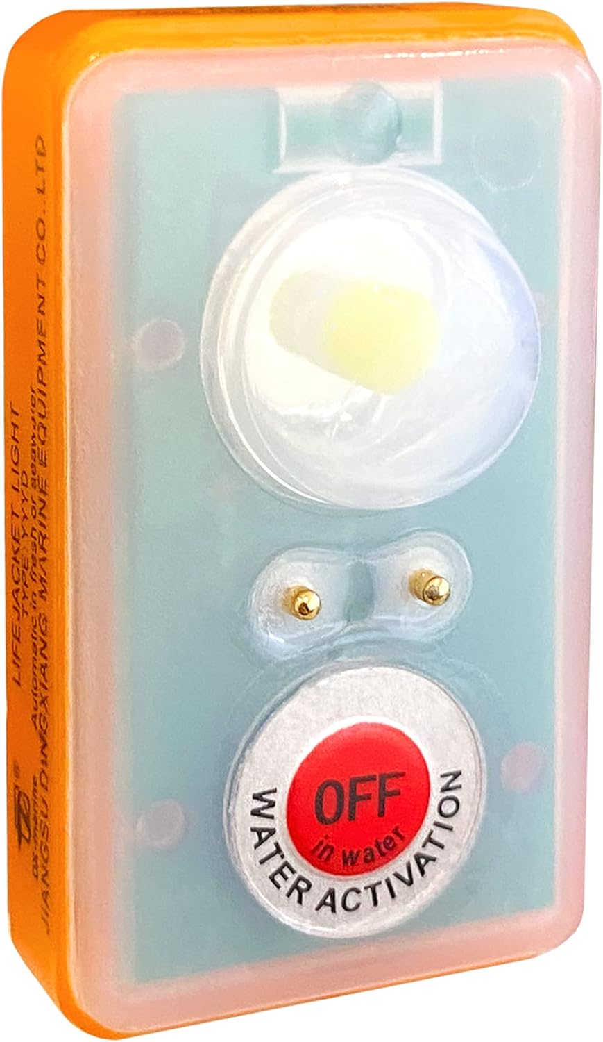 Life Jacket LED Strobe Light for Emergency Overboard Survival; Water Activated High Intensity Beam Long Range Rescue (4 Pack)
