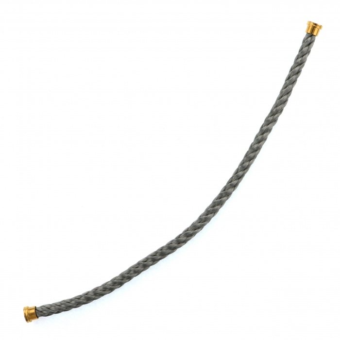 FRED Force 10 (lm) Steel Cable Silver 17 Plating Bracelet