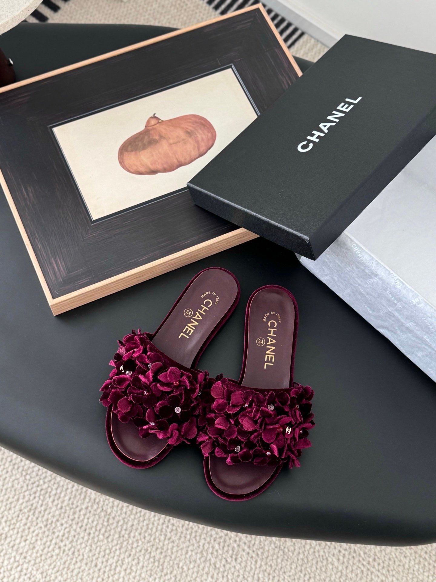 Chanel Slipper Sandals