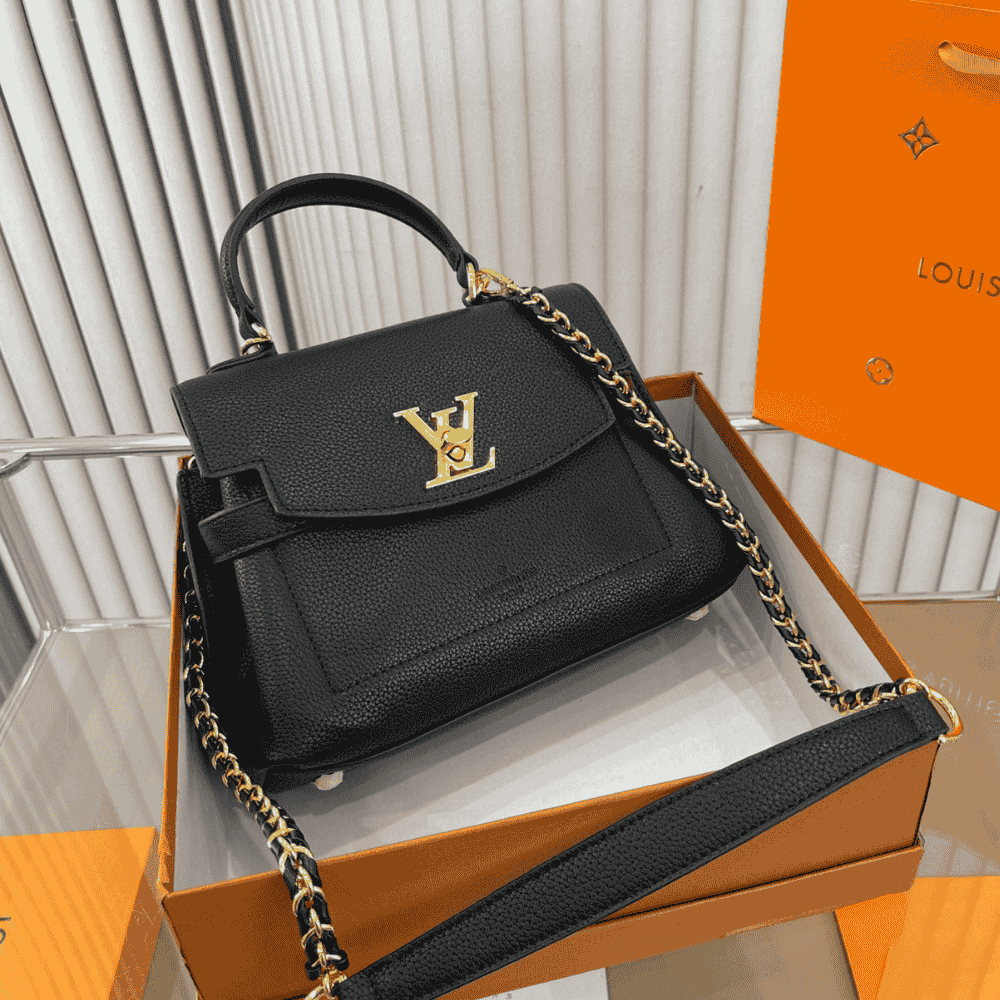 Louis Vuitton Lockme Ever Mini Black 9.8 Inches