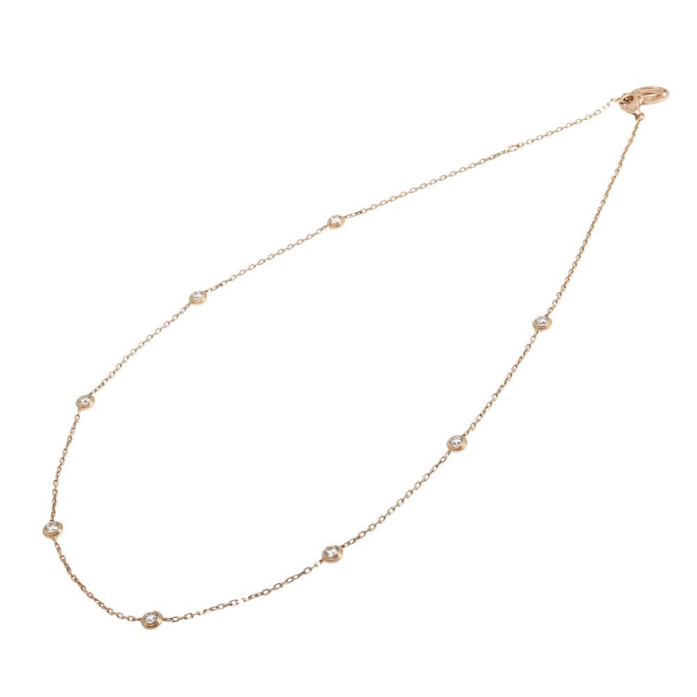 Cartier Diaman Leger Necklace 18K Rose Gold Diamond B7215200