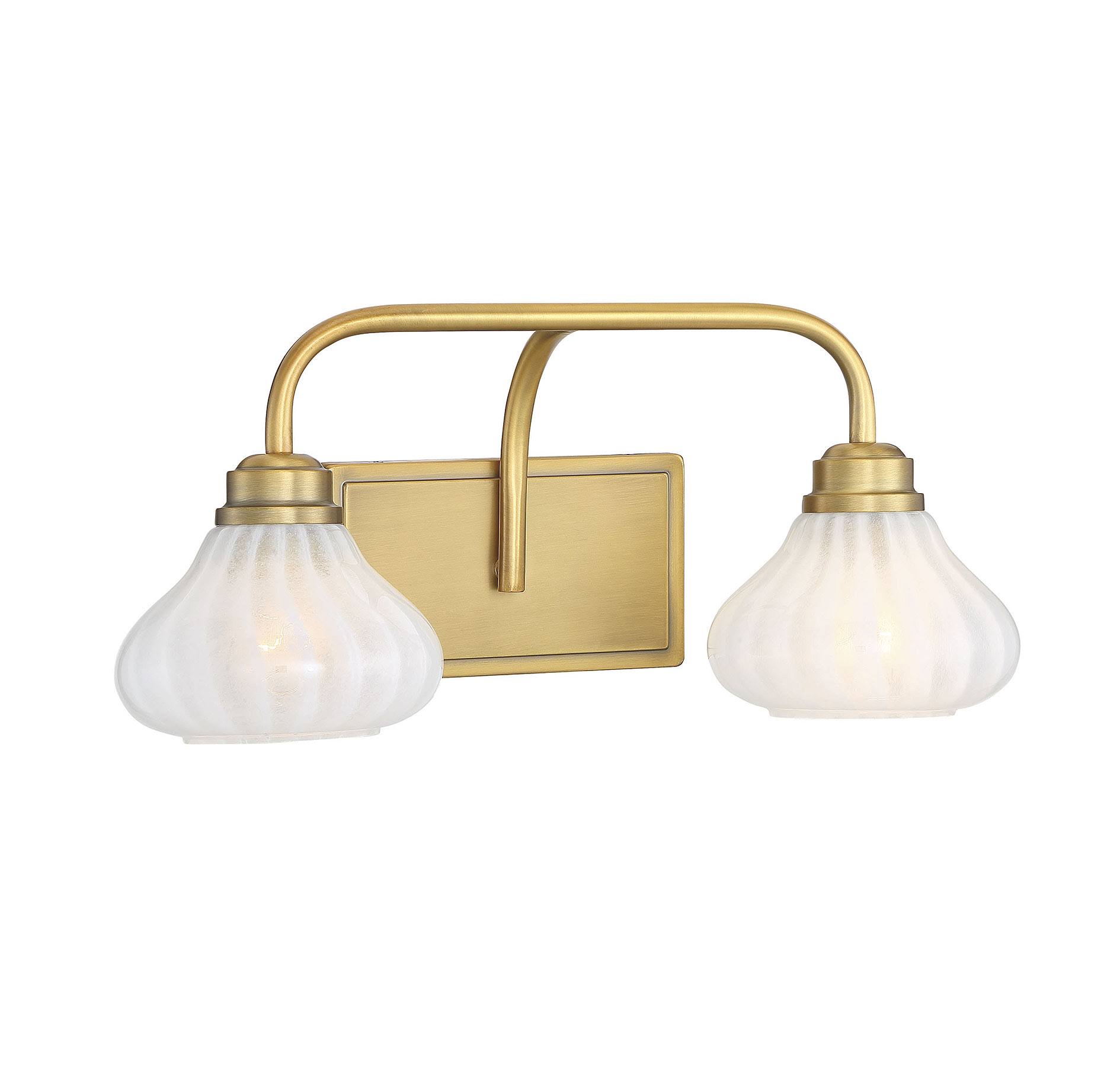 Savoy House 8-2410-2-322 Darlington Warm Brass 2 Light Bath
