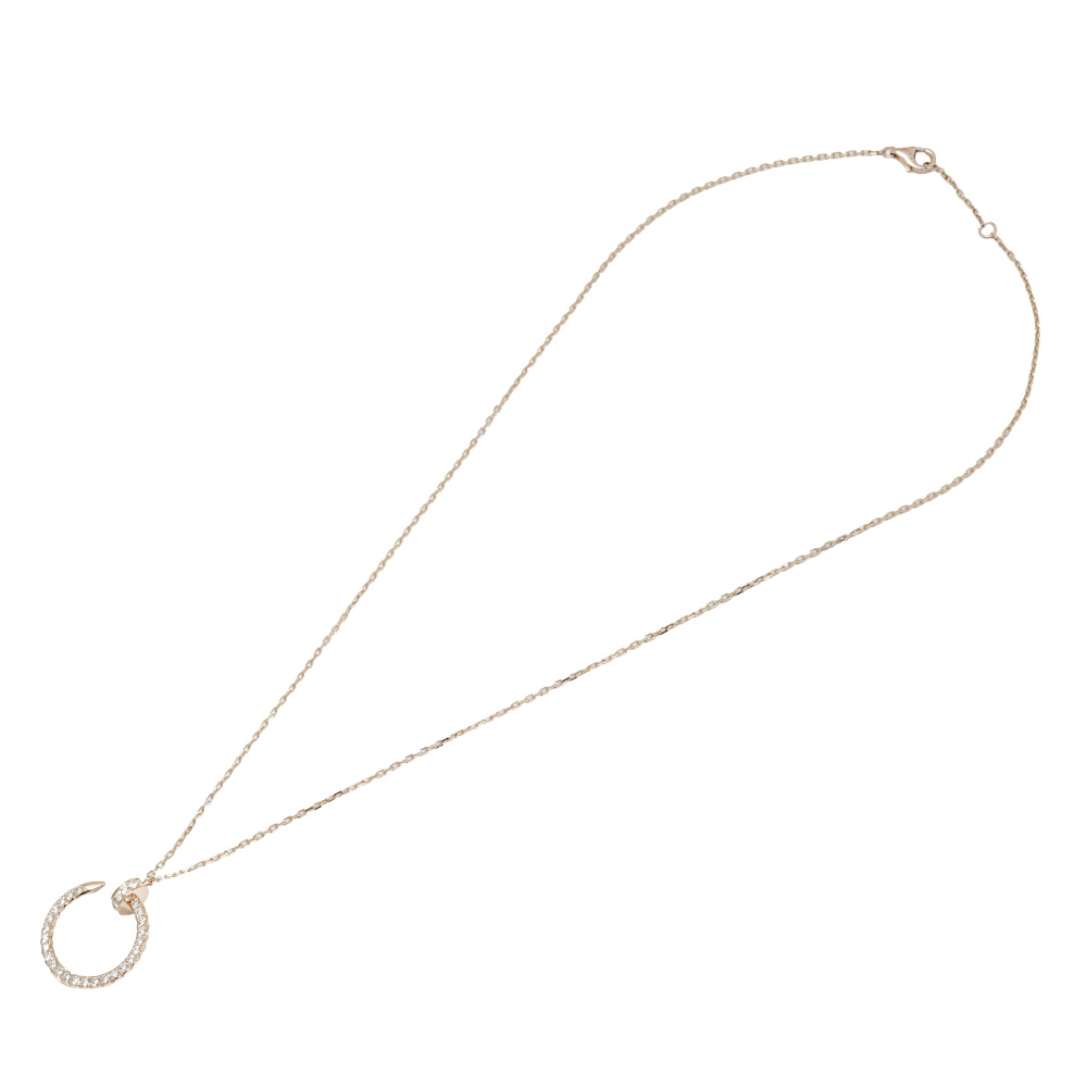 Cartier Juste un Clou Necklace 18K Rose Gold Diamond B3047000