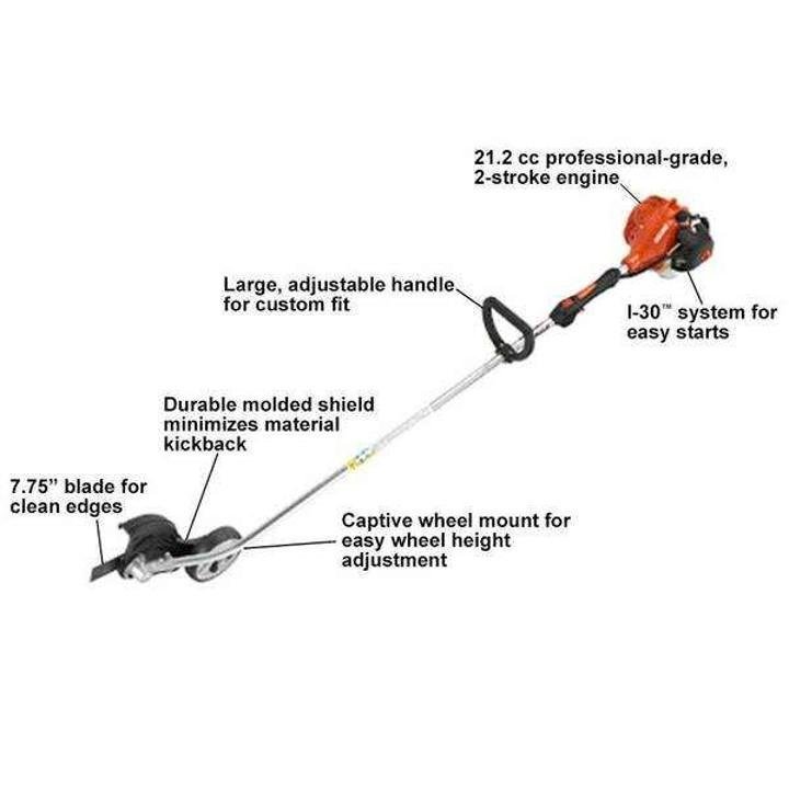 echo-pe-225-21.1cc 2 Stroke Professional Grade Height Adjustable Gas Stick Edger
