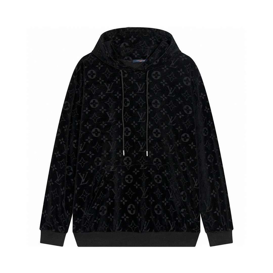 LV Velvet Hoodie - cnluxepick