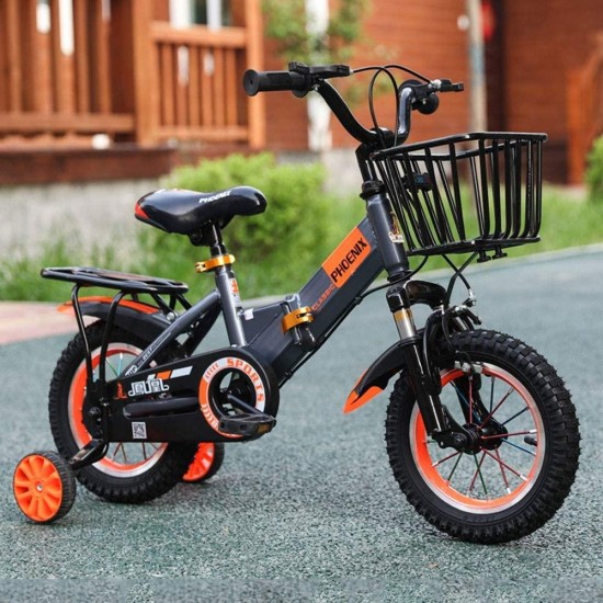 Kids Bike BMX Bike for Kids Boys Girls Bicycle Boys Girls Bike for 2-9 Years Old 12 14 16 18 Inch Kids Bike with Training Wheels, Kids Bike Foldable, Toddler Bicycle