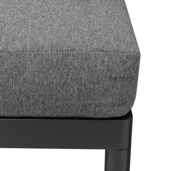 Pellebant Conversation Sectional Set Aluminum Sofa with Cushion