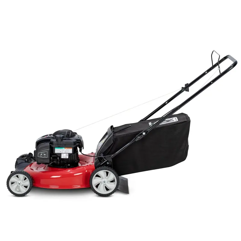 Yard Machines 21″ Gas Push Lawn Mower – 140cc Briggs & Stratton Engine, Steel Deck, 3-in-1 Mulch/Bag/Discharge