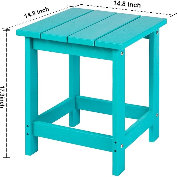 Side Table,Pool Composite Patio Table