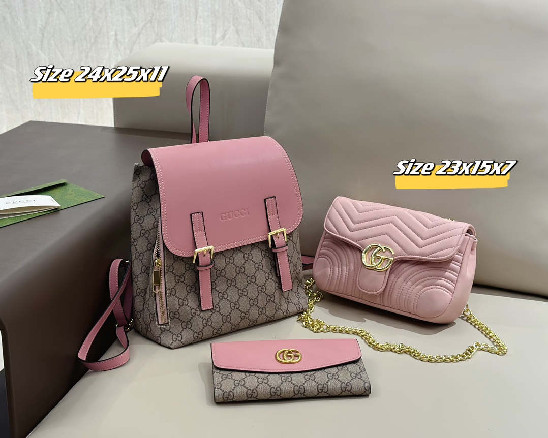 Gucci  three piece set - cnluxepick