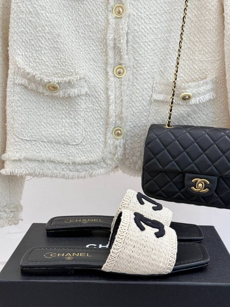 Chanel Slipper Sandals