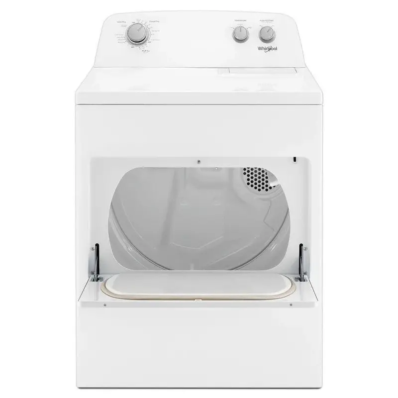 Whirlpool 7.0 Cu. Ft. White Electric Dryer – AutoDry & Wrinkle Shield (2025 Model)