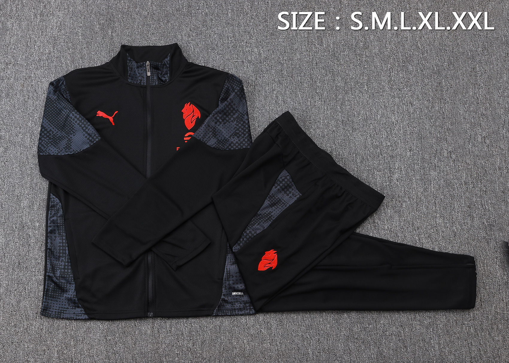 AC Milan Full Zipper Training Suit