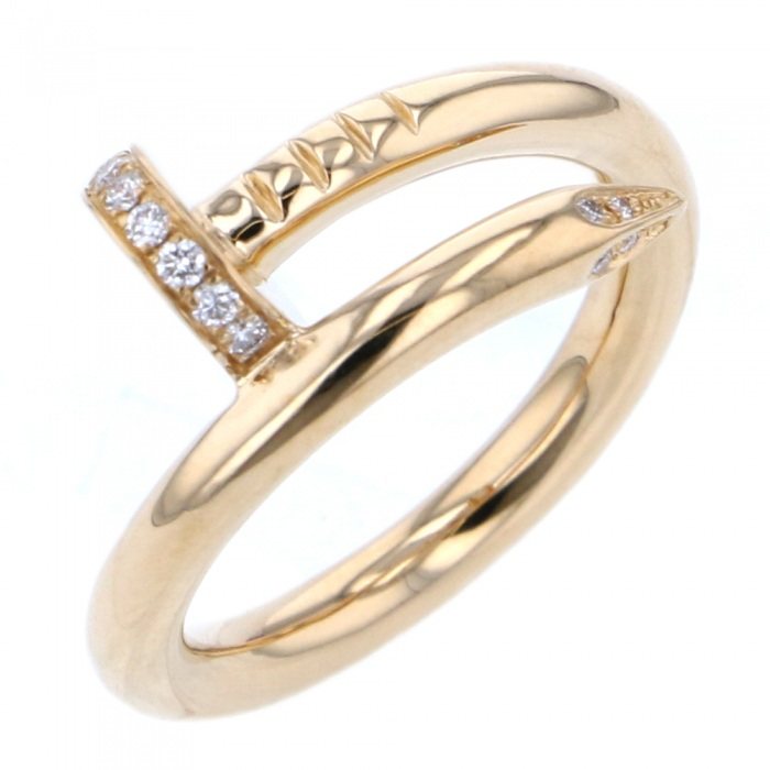 Cartier Juste un Clou Ring 18K Yellow Gold Diamond