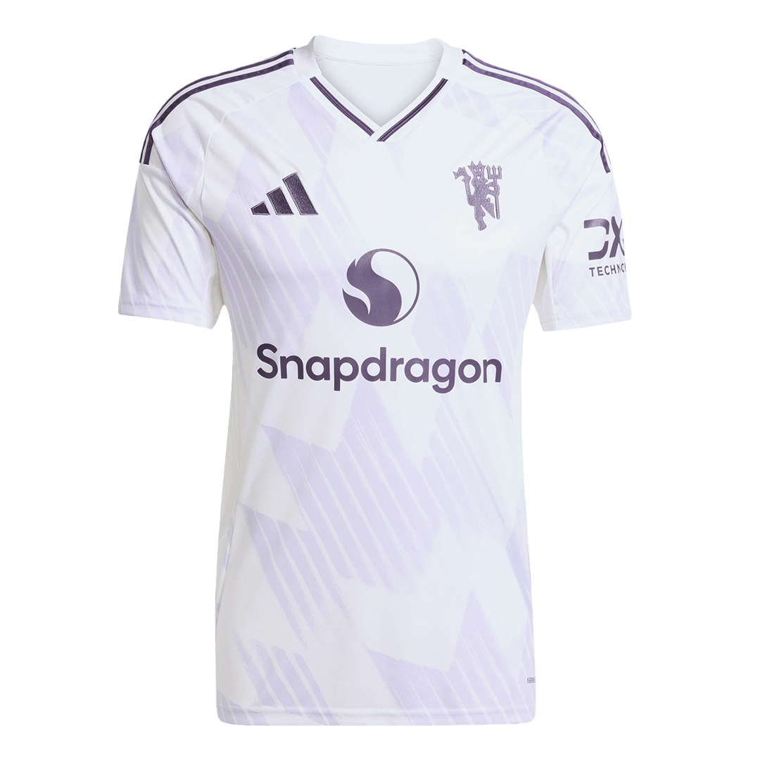 Manchester United Soccer Jersey Away Custom Shirt 2025-26 -Fan Version