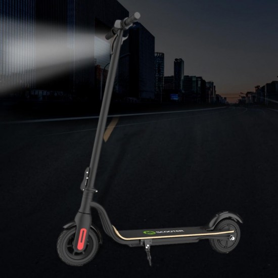 Scooter For Outdoor, 264LB Weight Limit Aluminum Alloy Folding Electric Scooter For Black