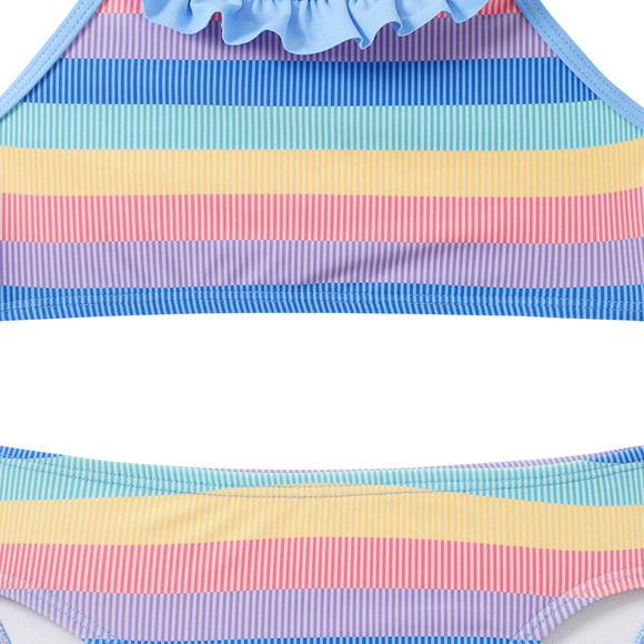 Topolino Mädchen Bikini mit bunten Streifen