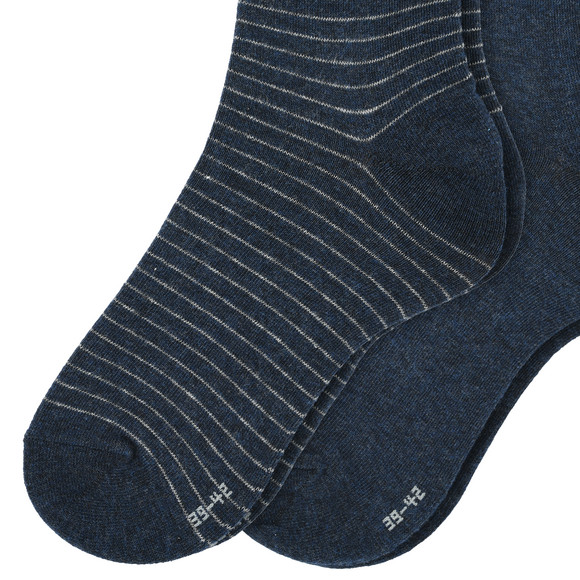 VanVaan 2 Paar Herren Socken aus Baumwoll-Mix