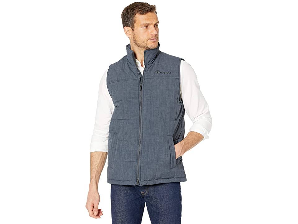 Ariat Men&s Crius Insulated Vest, Slate Heather