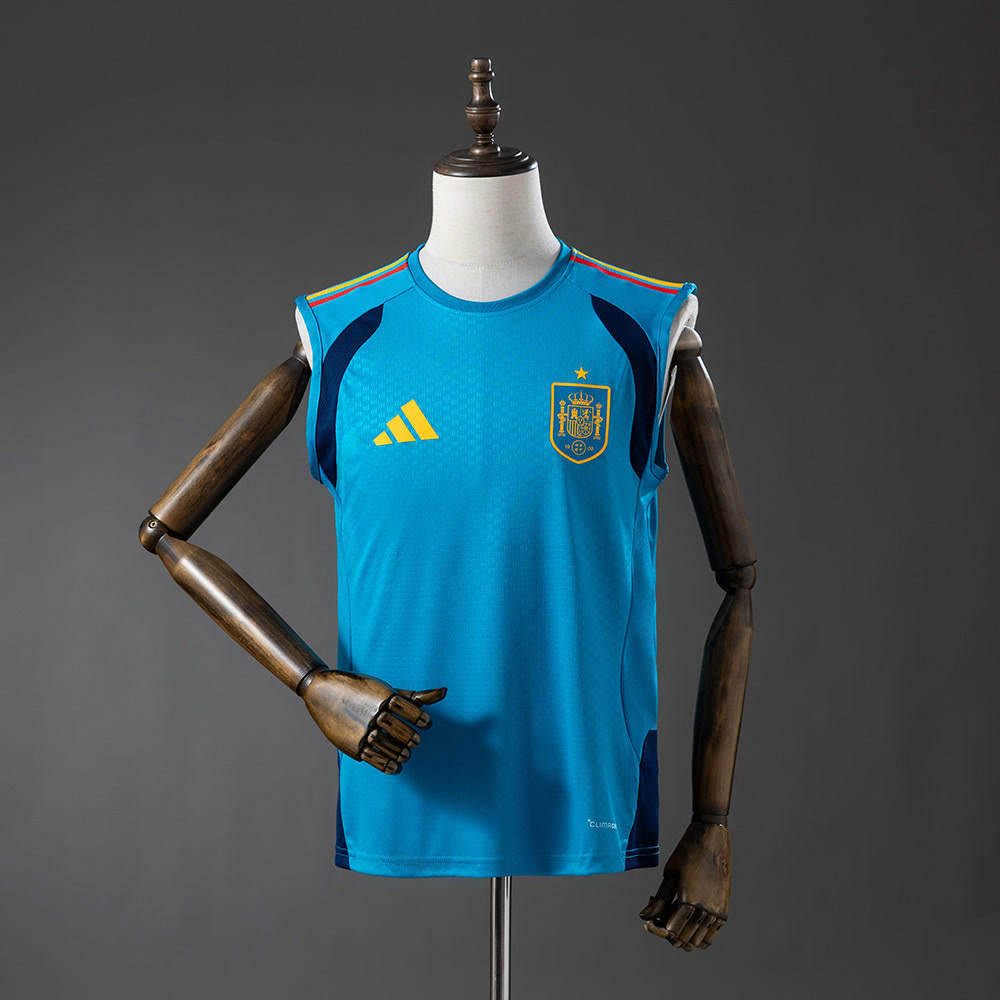 Spain 2026 Training Vest - Blue Jersey