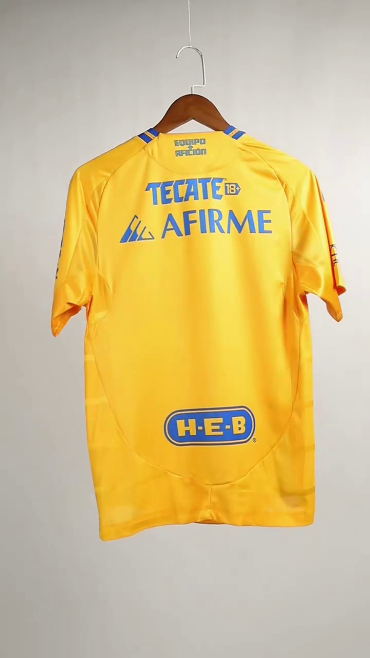 Tigres UANL Home Authentic Soccer Jersey