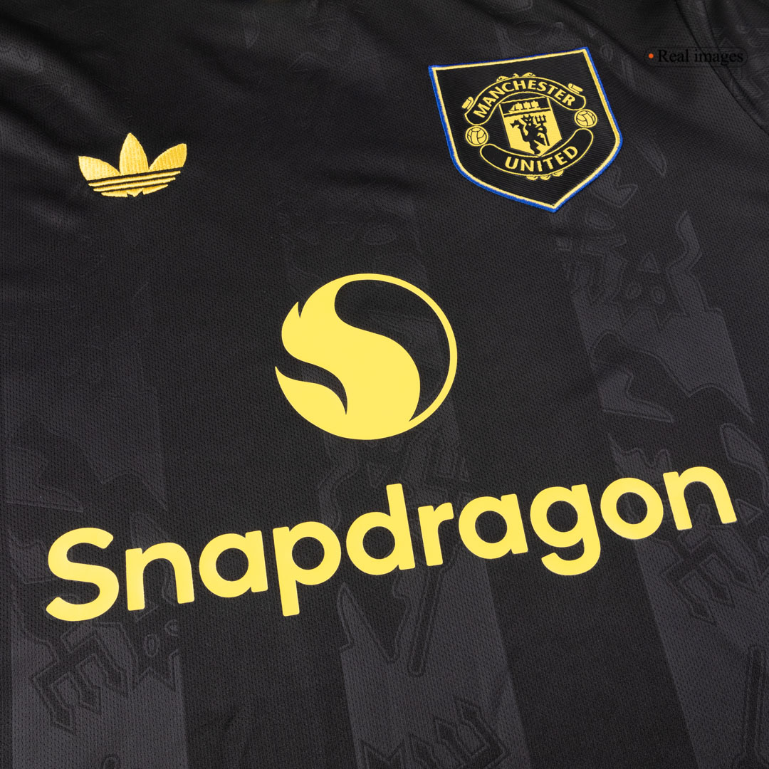Manchester United Third Away Long Sleeve Jersey 2025/26