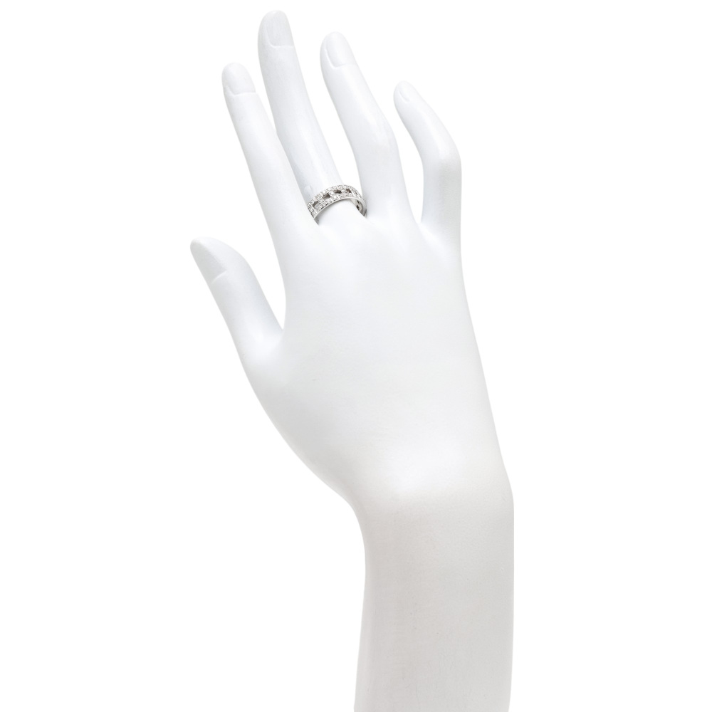 Tiffany & Co. Tiffany T True Ring 18K White Gold Diamond