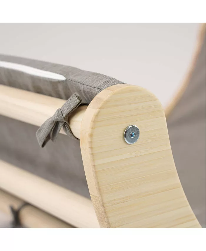 Lily and River Bamboo Little Rocker Pikler Arch In Natural