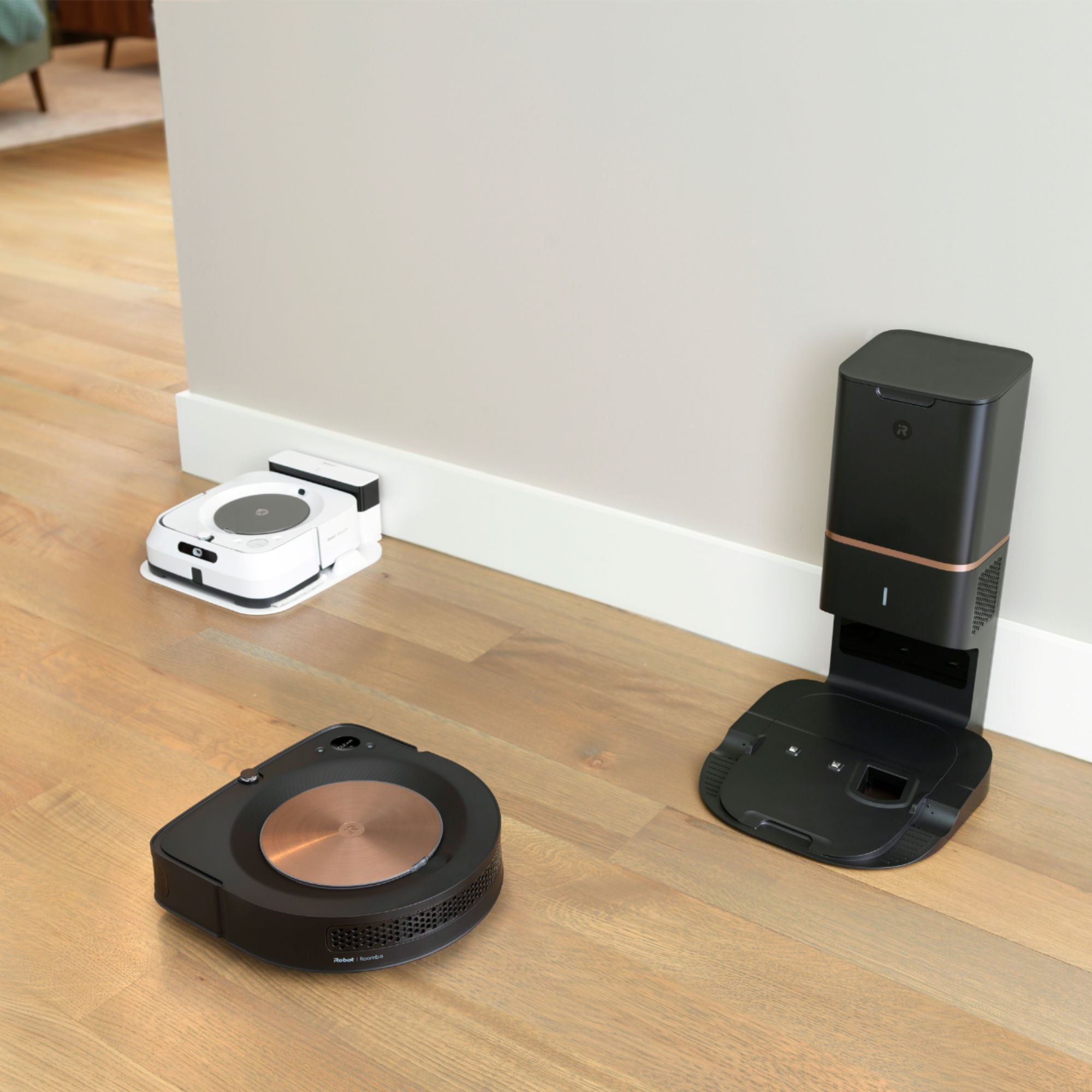 iRobot Roomba s9+ (9550) Wi-Fi Connected Self-Emptying Robot Vacuum - Java Black