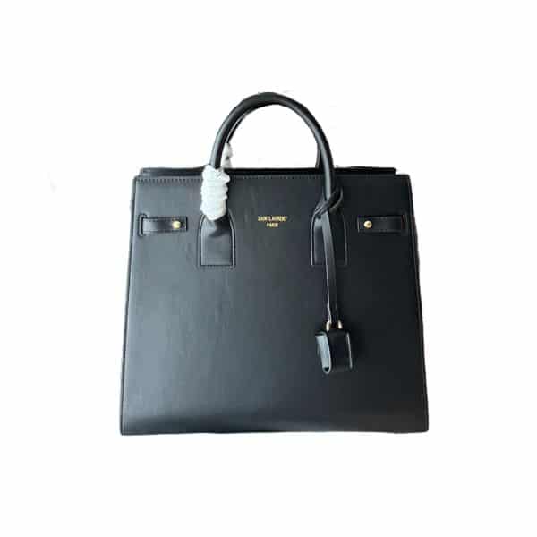 Saint Laurent Sac De Jour Supple Baby In Grained Leather 32Cm Black