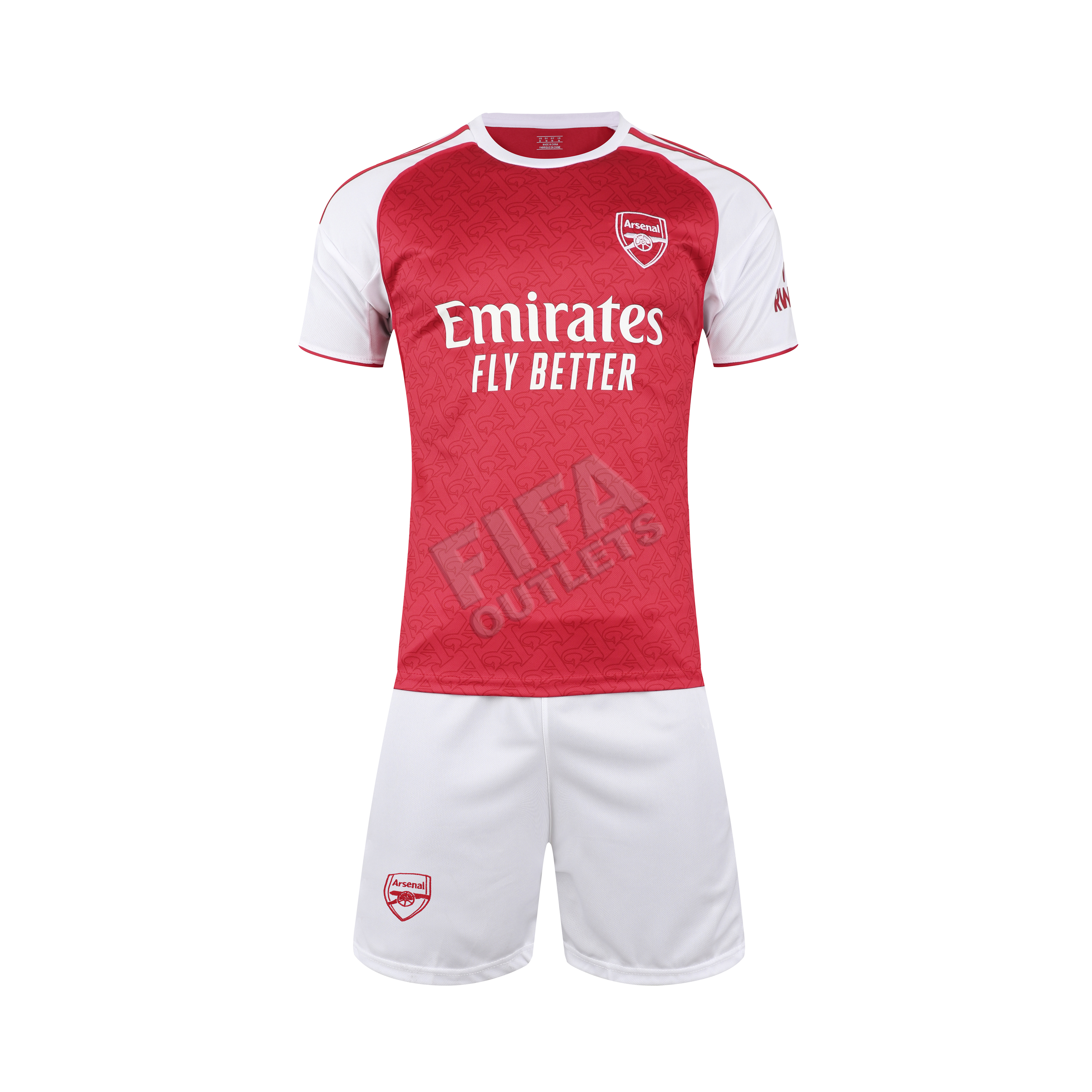 Arsenal 2025/26 Home Jersey Set