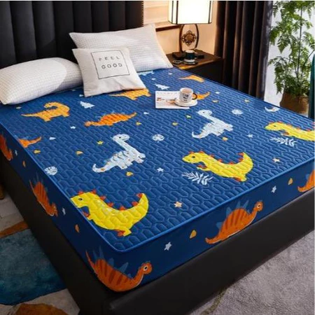 Waterproof Mattress Protector Cadar Singe/ Queen /King Elastic Fitted Bedsheet Mattress Cover