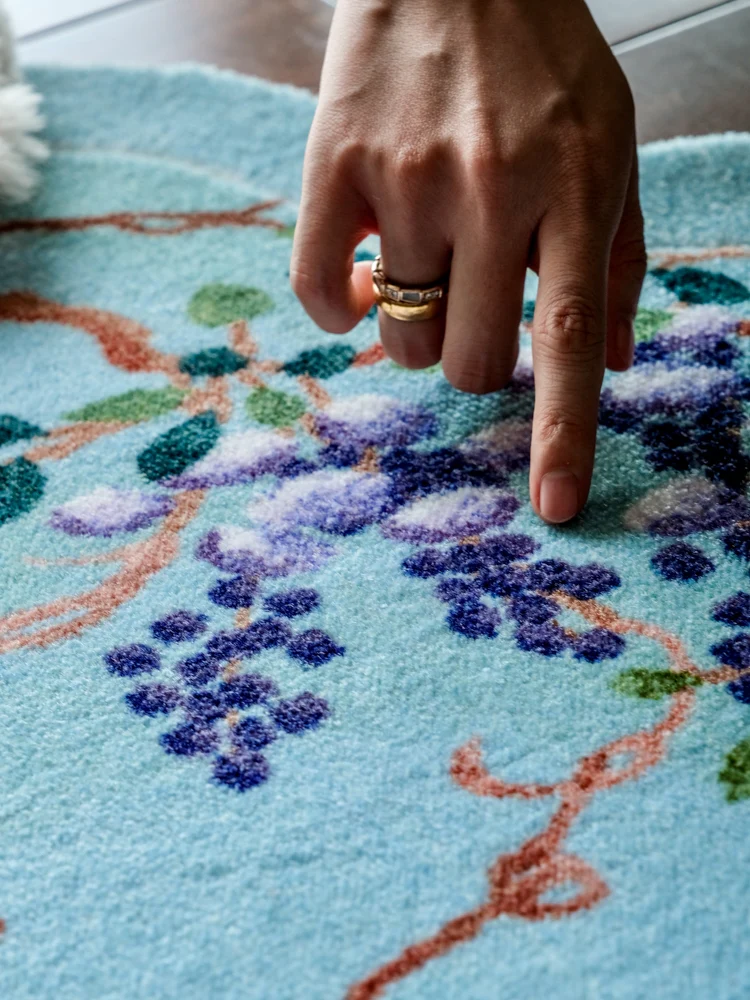 CP055 - Embroidered Cloisonné Grape 