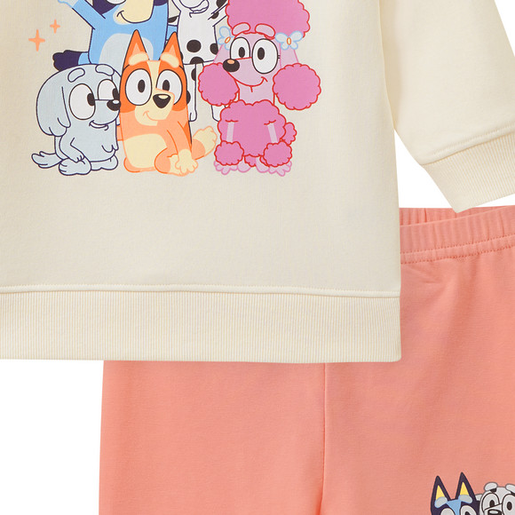 Topomini Bluey Sweatshirt und Radler im Set